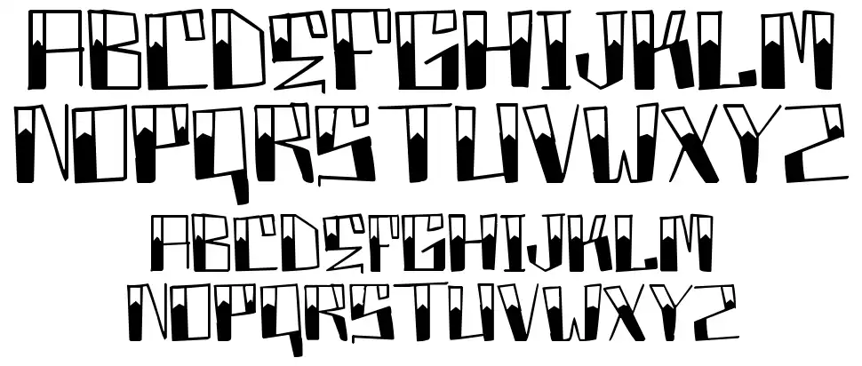 Box Project!font specimens