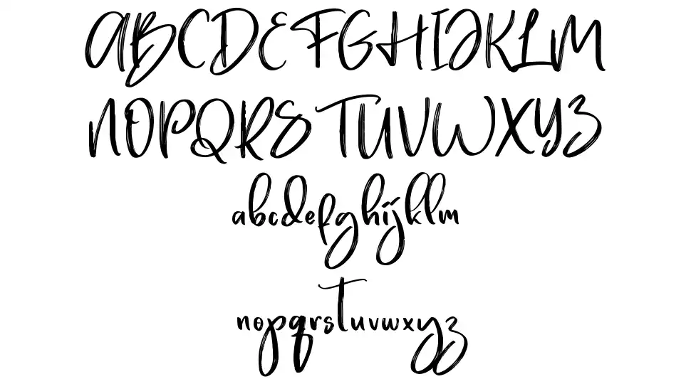 Brillfondfont specimens