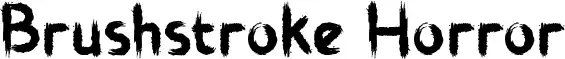 Brushstroke Horror