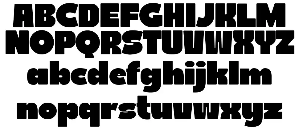 Budoka Espécimes Budokafont specimens