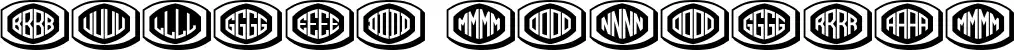 Bulged Monogram