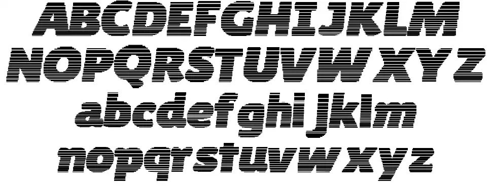 Byte Shadesfont specimens