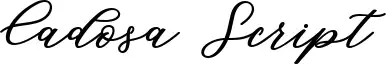 Cadosa Script