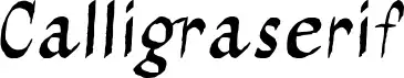Calligraserif