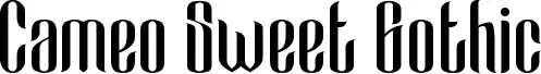 Cameo Sweet Gothic