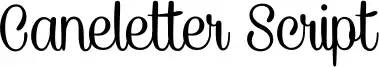 Caneletter Script