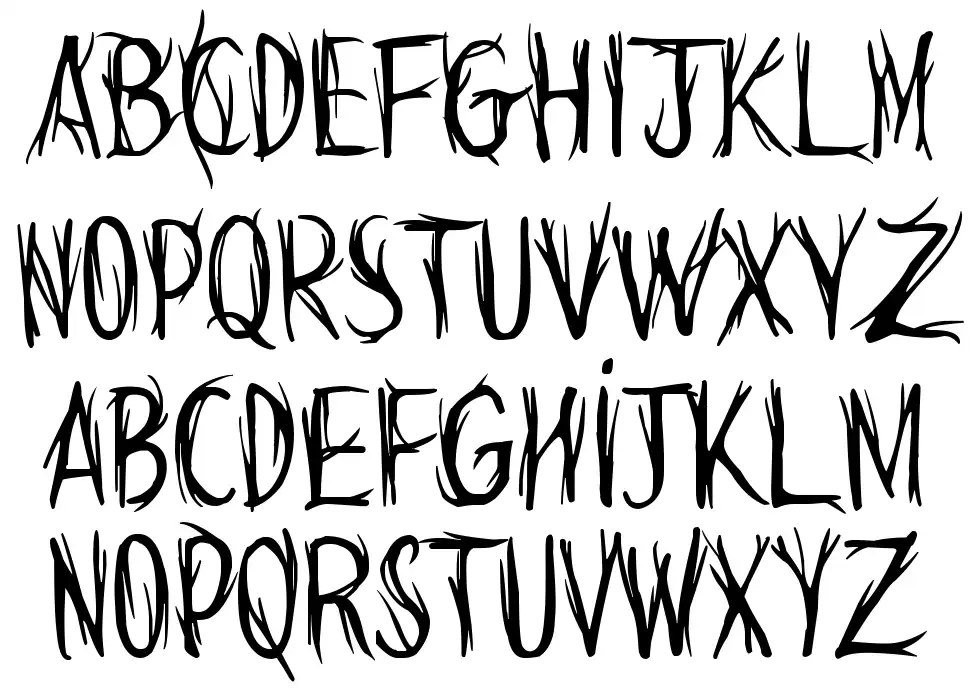 Can't judge a book by its coverfont specimens