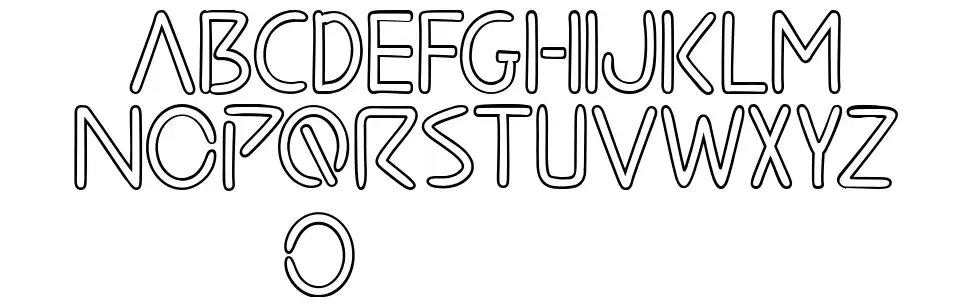 Cartoon Sketchfont specimens