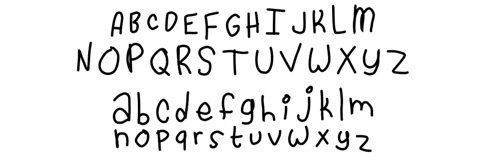 Cassidy Loves Youfont specimens
