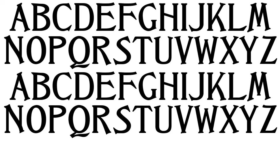 Castle BB&S Espécimes Castle BB&Sfont specimens
