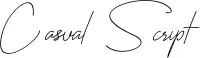 Casual Script