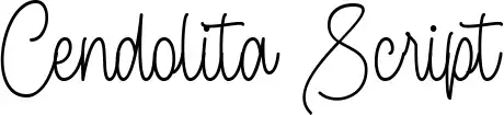 Cendolita Script