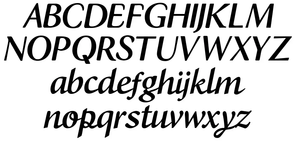 CF Bostonfont specimens