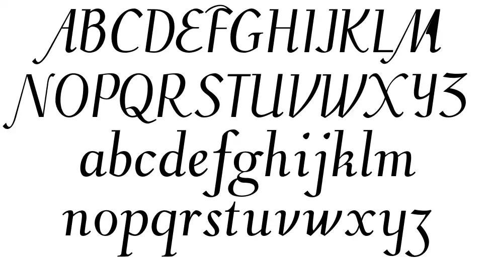 Cinquecentofont specimens