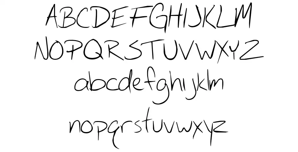 Circ Handwritingfont specimens