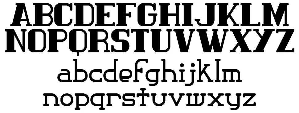 Classic Trash BRKfont specimens