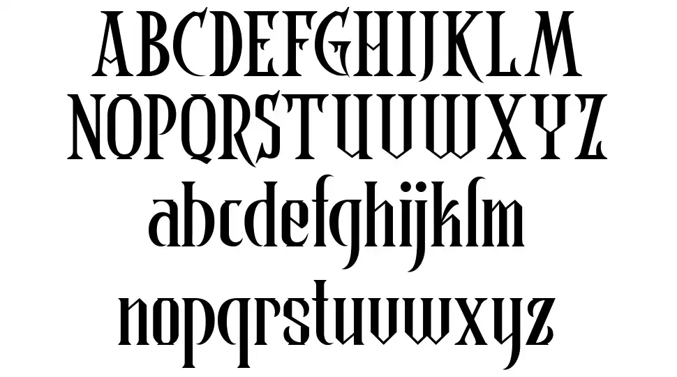 Coaster Ghostfont specimens