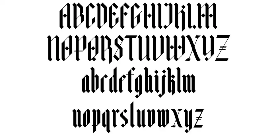 Cokerfillfont specimens