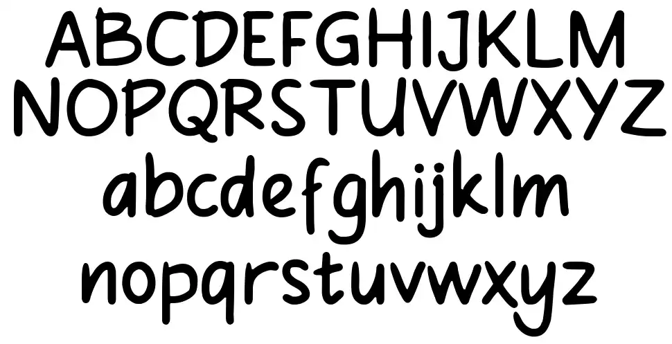Comicbonfont specimens