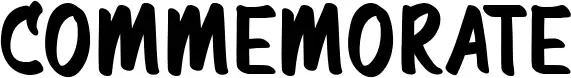 Commemorate