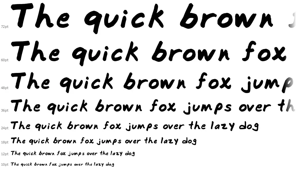 Commotion Businessfont waterfall