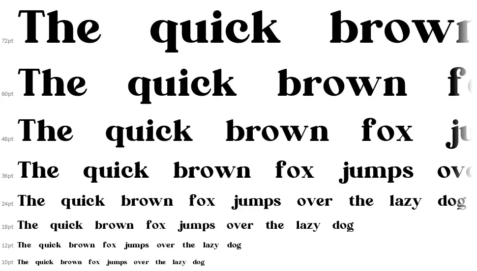 Cosityfont waterfall