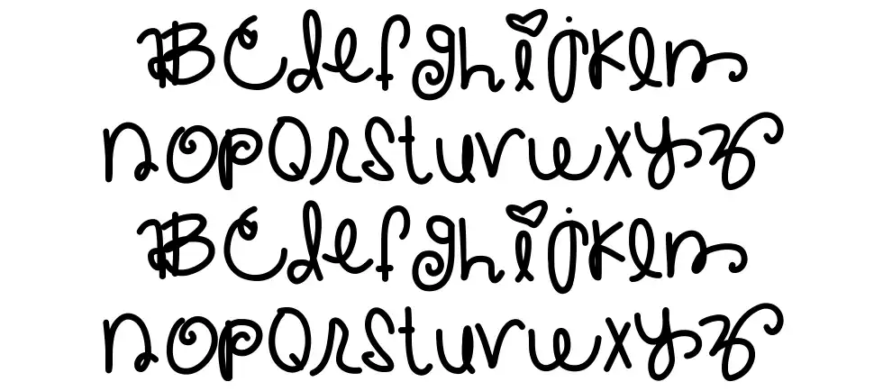 Cracked My Toothfont specimens