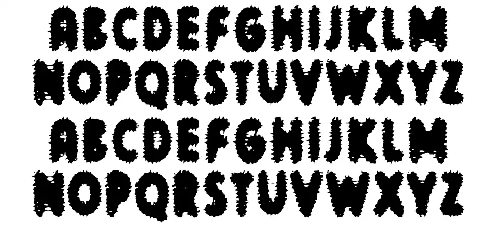 Cronenbergfont specimens