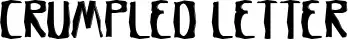 Crumpled Letter