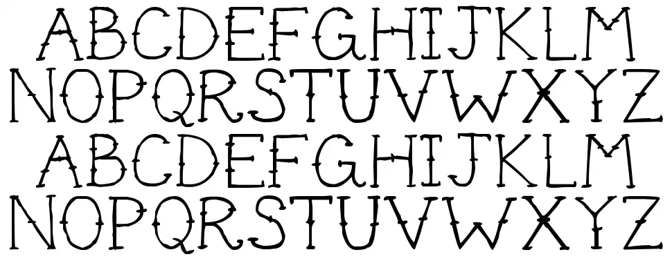 Cute Tattoofont specimens
