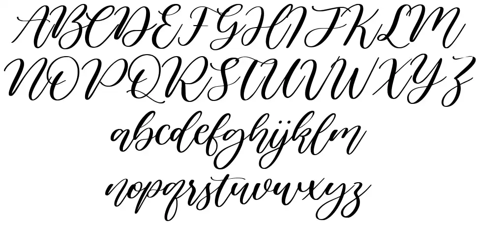 Cuties Peachesfont specimens