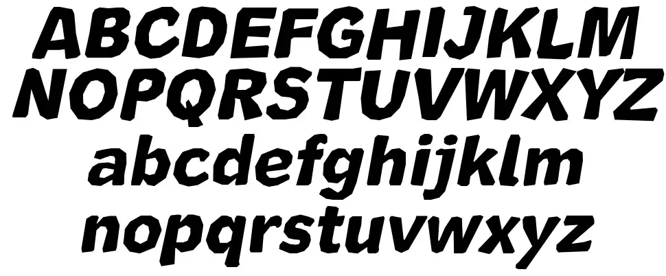 Cutrimsfont specimens