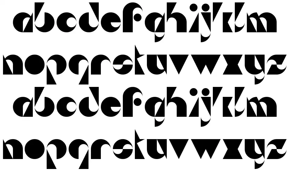 Da Sei Nei!font specimens