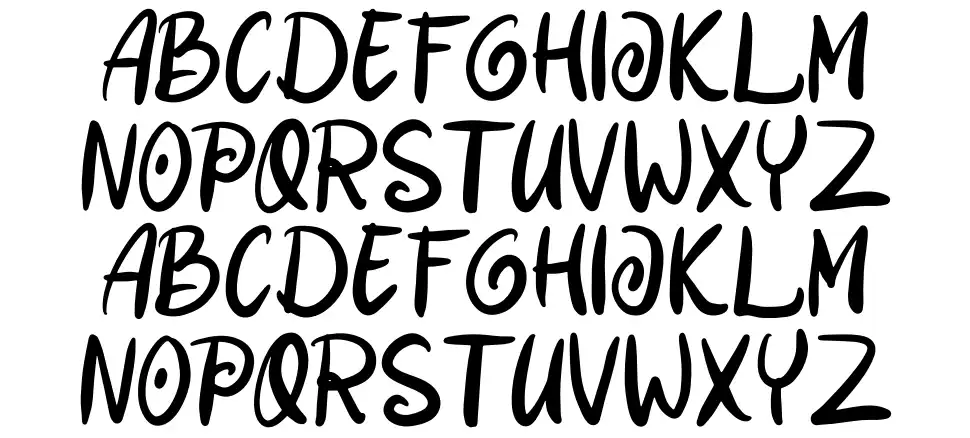 Danisha Romancefont specimens