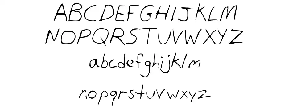 Dans Hand Espécimes Dans Handfont specimens