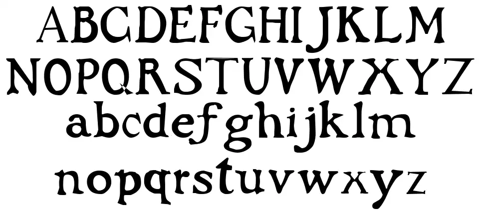 Dark Agesfont specimens