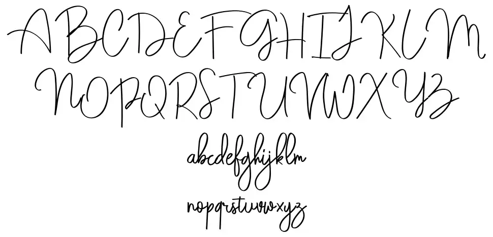 Darkwellfont specimens