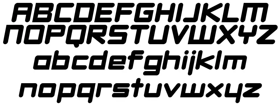 DBXL Nightfeverfont specimens
