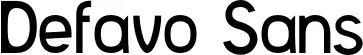 Defavo Sans