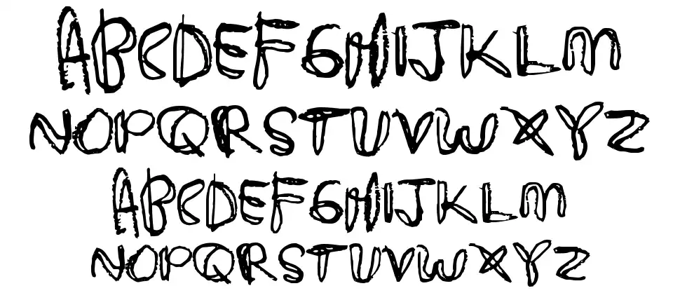 Delicious Candyfont specimens