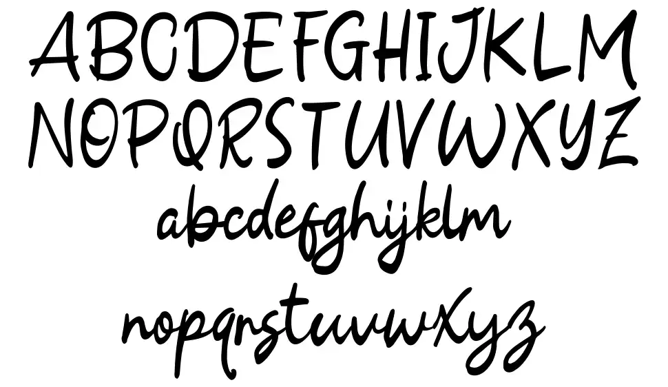 Delight Winterfont specimens