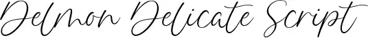 Delmon Delicate Script