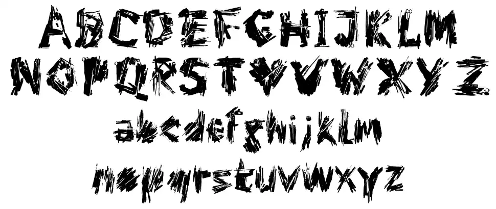DF Charlie go!font specimens