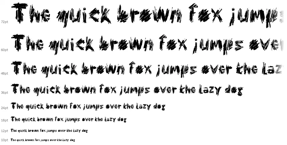 DF Charlie go!font waterfall