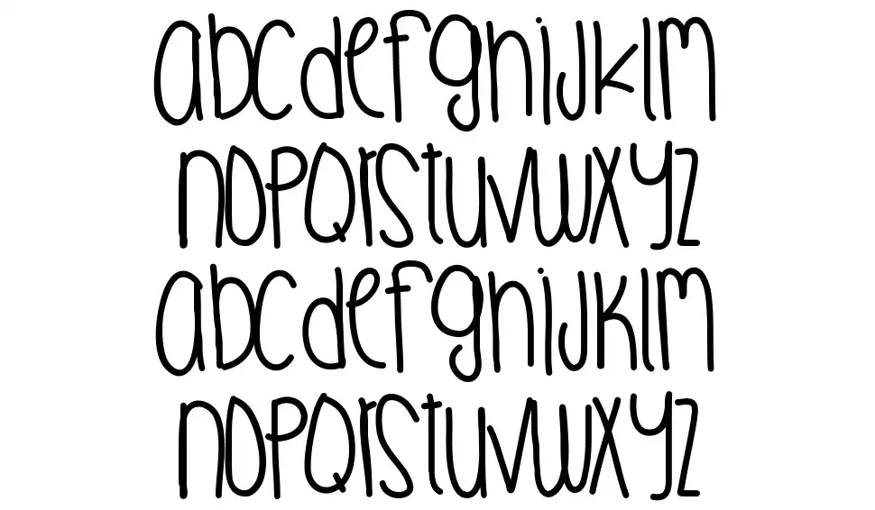 Digital Lovefont specimens
