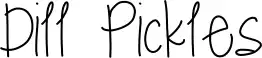 Dill Pickles