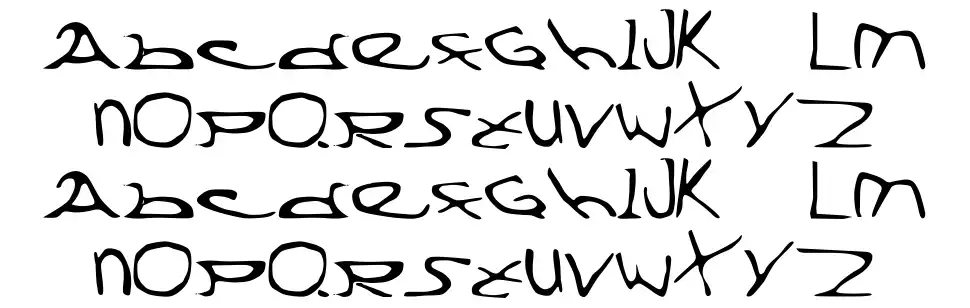 Division Xfont specimens