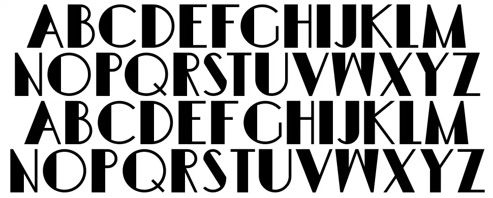 DK Semarang Kolonialfont specimens
