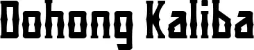 Dohong Kaliba