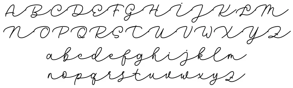 Dolica Kathyfont specimens